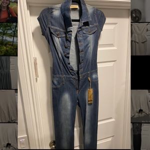Denim Jumpsuit NWT